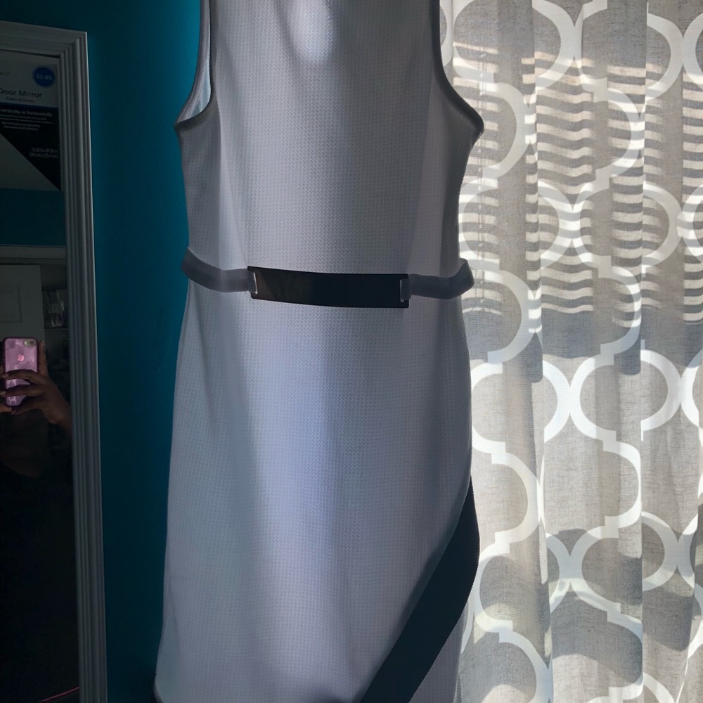 Black and white dress